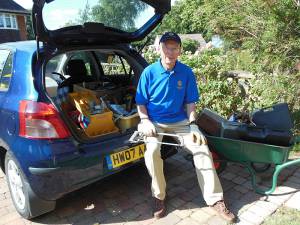Bryan Heeps with a collection for Tools. 